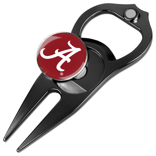 Alabama Crimson Tide - Hat Trick Divot Tool Black